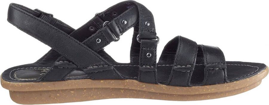 Clarks Platte sandalen van zacht leer voor vrouwen Rood Dames - Foto 4