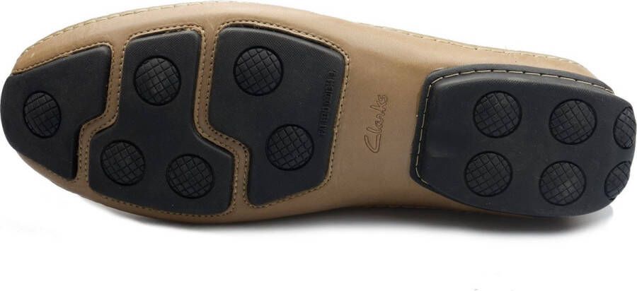 Clarks Leren Instappers voor Heren Beige Heren - Foto 2