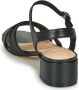 Clarks Sheer35 Strap Dames Sandalen Black Leather - Thumbnail 6