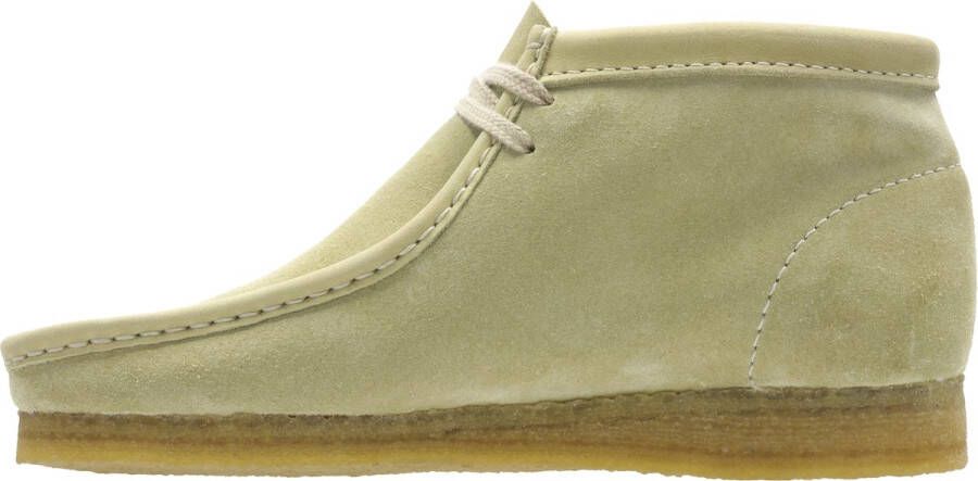 Clarks Shoes Clarks Dames Wallabee Boot. D 4 maple suede