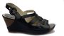 Clarks Elegante Leren Sleehak Sandaal Black Dames - Thumbnail 2