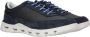 Clarks Comfortabele Leren Blauwe Sneakers voor Heren Multicolor Heren - Thumbnail 7