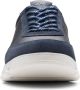 Clarks Comfortabele Leren Blauwe Sneakers voor Heren Multicolor Heren - Thumbnail 10