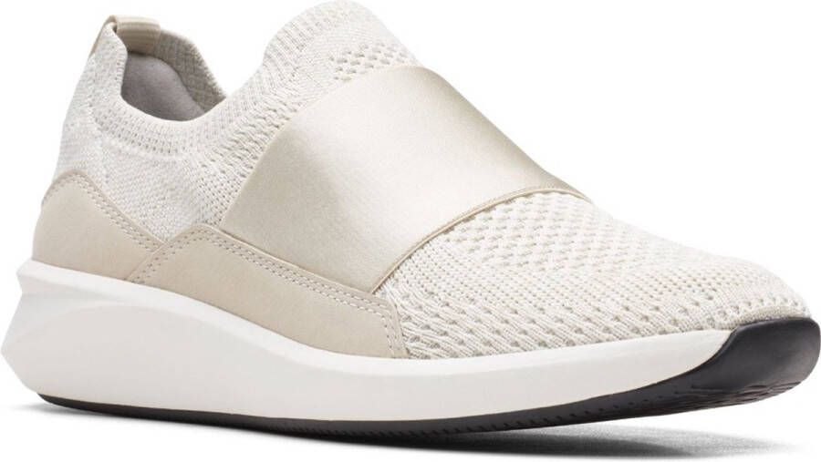 Clarks Sneaker Un Rio Knit 26165519 Offwhite Beige 4½ 37½ - Foto 7