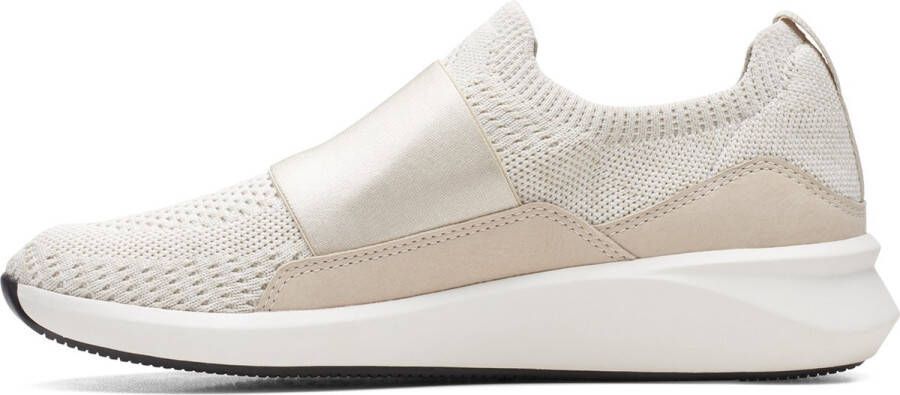 Clarks Sneaker Un Rio Knit 26165519 Offwhite Beige