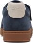 Clarks Sneaker CraftRally Ace Navy Blauw Suède - Thumbnail 7