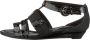 Clarks Stijlvolle dames sandaal met verstelbare band Black Dames - Thumbnail 4