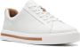 Clarks Un Maui Lace Dames Sneakers White Leather - Thumbnail 12