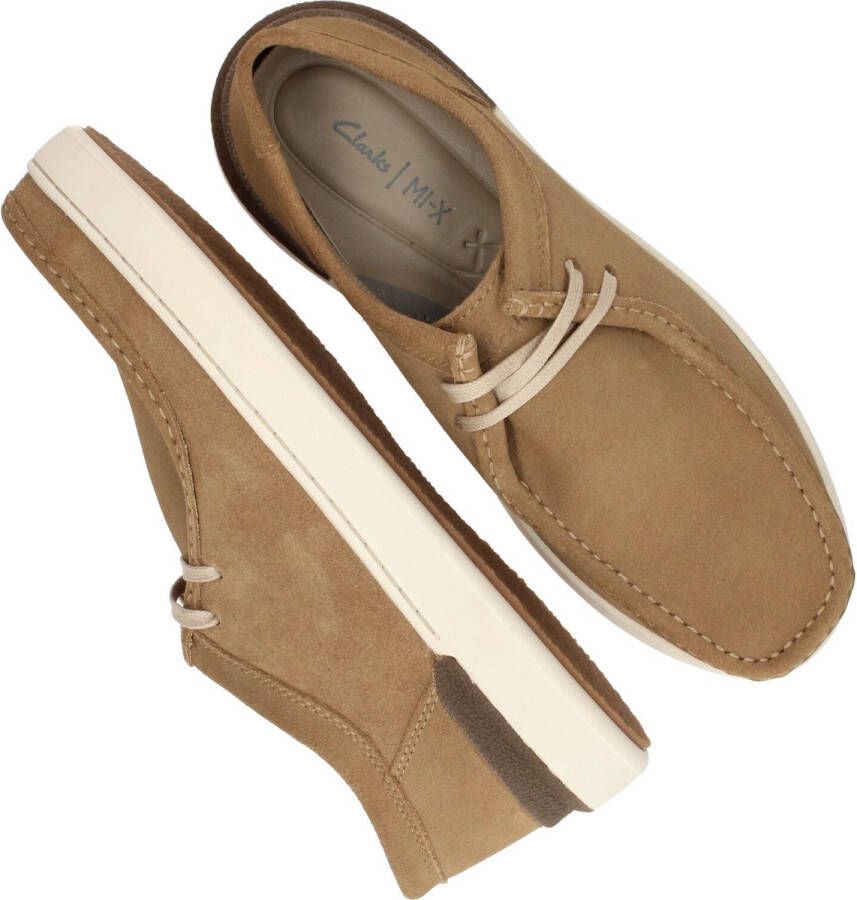 Clarks Veterschoen Beige