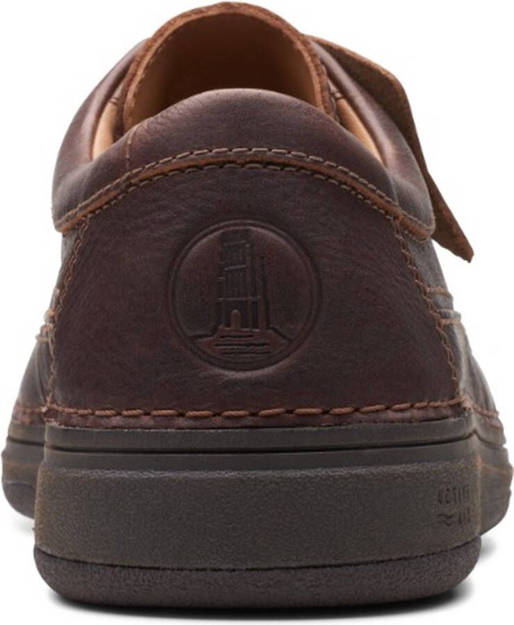 Clarks Veterschoen Nature 5 Lo Dark Brown Lea Donkerbruin - Foto 7