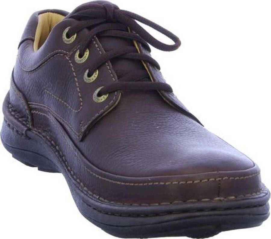 Clarks Veterschoenen NATURE THREE Vrijetijdsschoen lage schoen veterschoen met uitneembare voetbed