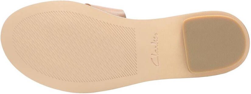 Clarks Willow Gild Dames Sandalen Tan Leather