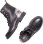 Clic! Cl-20231 Veterboots Laarzen Met Veters Meisjes Zwart - Thumbnail 6