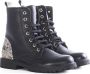 Clic! Cl-20231 Veterboots Laarzen Met Veters Meisjes Zwart - Thumbnail 9