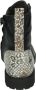 Clic! Cl-20231 Veterboots Laarzen Met Veters Meisjes Zwart - Thumbnail 11