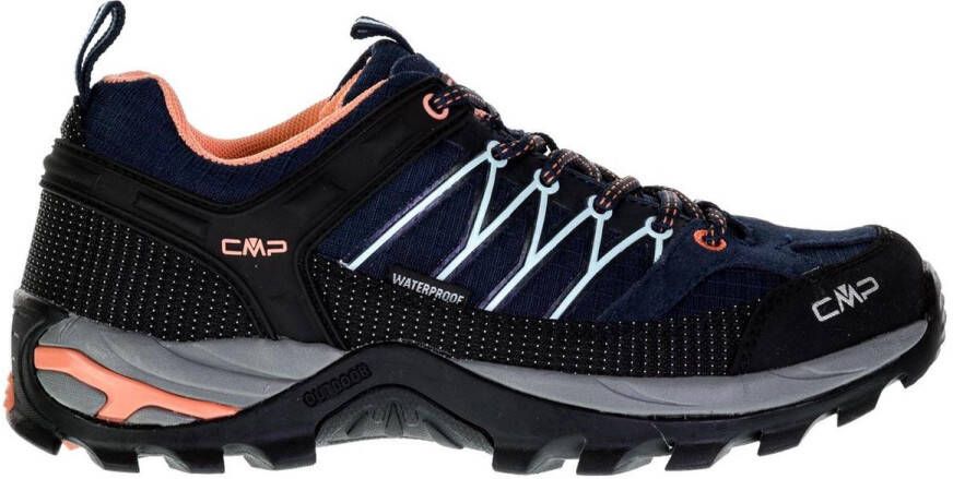 CMP Rigel Low Wandelschoenen Vrouwen blauw zwart oranje
