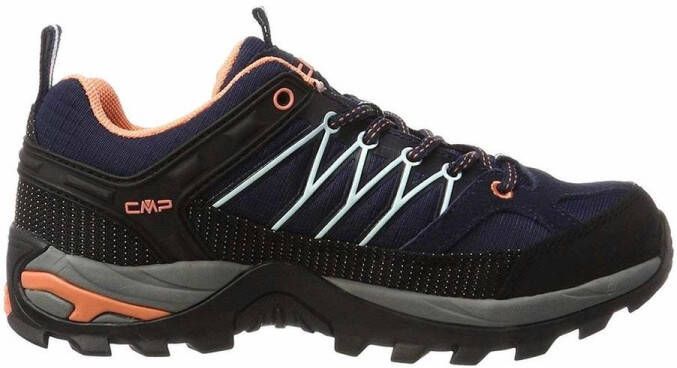 CMP Rigel Low Wandelschoenen Vrouwen blauw zwart oranje