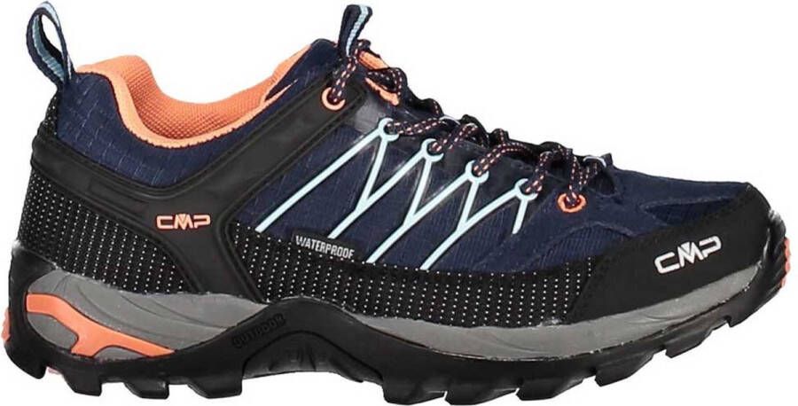 CMP Rigel Low Wandelschoenen Vrouwen blauw zwart oranje