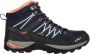 CMP Wandelschoenen Rigel Mid Dames Suède Blauw zwart - Thumbnail 32