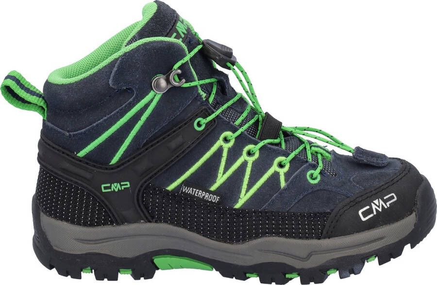 CMP Campagnolo Rigel WP Middelhoge Trekkingschoenen Kinderen blauw groen - Foto 3