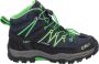 CMP Campagnolo Rigel WP Middelhoge Trekkingschoenen Kinderen blauw groen - Thumbnail 3