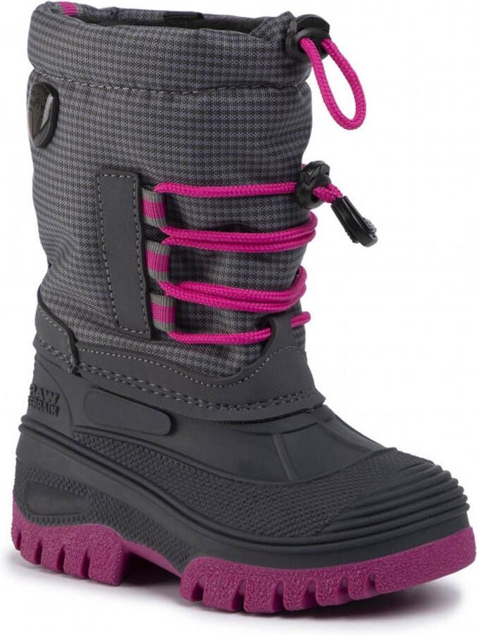 CMP Snowboots Unisex grijs roze