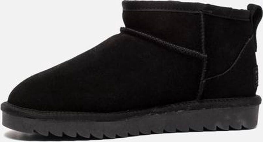 Colors of California Enkellaarsjes zwart Suede Dames