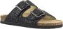 Colors of California Slippers Zwart 217330 Dames Kunstleer - Thumbnail 3