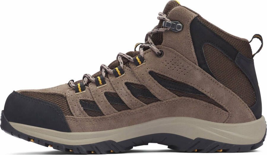 Columbia Crestwood Mid Wandelschoenen Heren Waterdicht Bergschoenen Heren Bruin Zwart