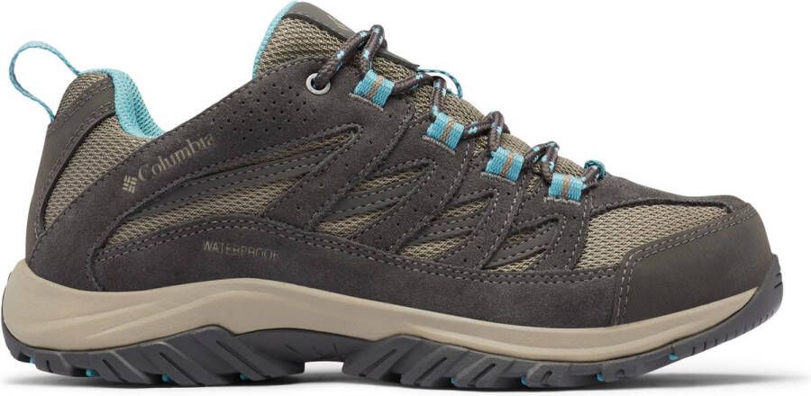 Columbia Crestwood Wandelschoenen Dames Waterdicht Schoenen Laag Ademend Bruin