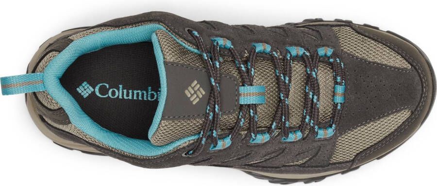 Columbia Crestwood Wandelschoenen Dames Waterdicht Schoenen Laag Ademend Bruin