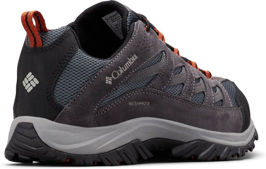 Columbia Crestwood Wandelschoenen Heren Laag Waterdicht Ademend Grijs