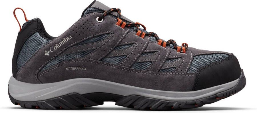 Columbia Crestwood Wandelschoenen Heren Laag Waterdicht Ademend Grijs