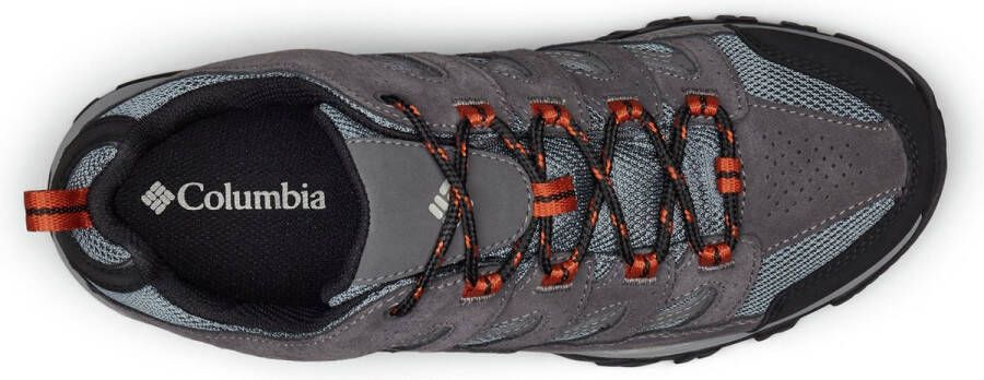 Columbia Crestwood Wandelschoenen Heren Laag Waterdicht Ademend Grijs