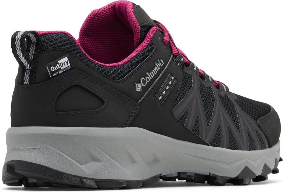 Columbia Peakfreak II Wandelschoenen Dames Waterdicht Bergschoenen Zwart
