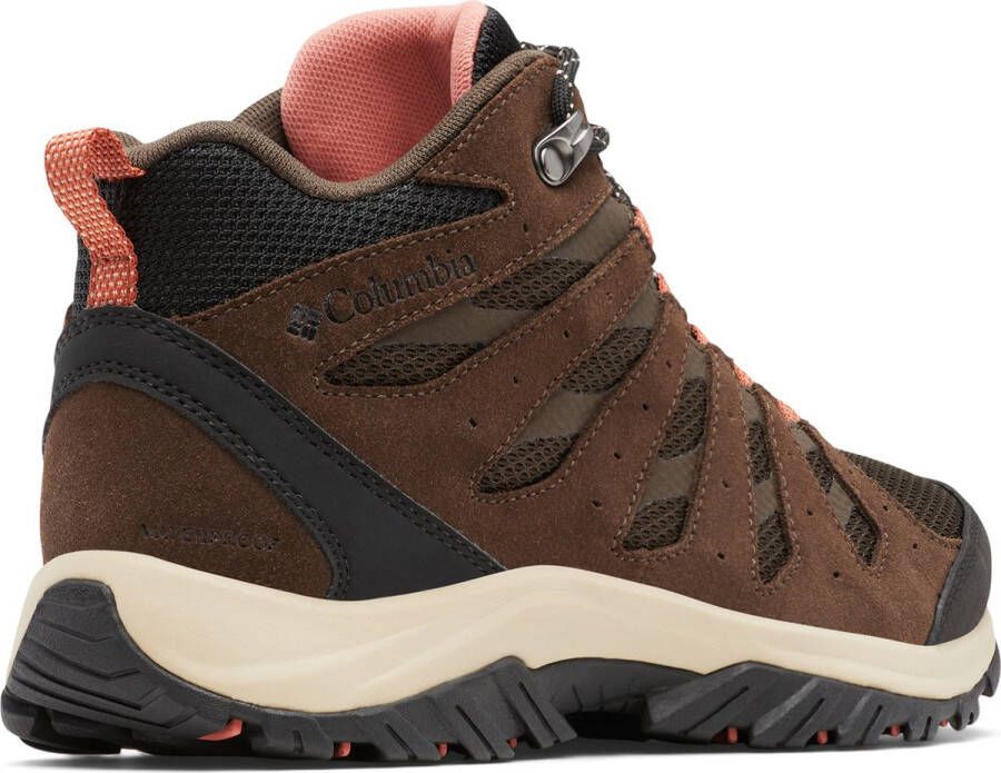 Columbia Redmond III Mid Wandelschoenen Dames Waterdicht Bergschoenen Dames Donkerbruin