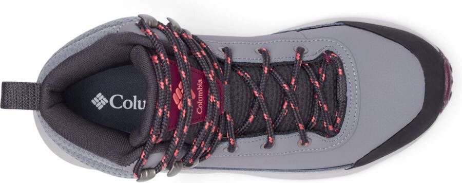 Columbia Trailstorm Peak Mid Wandelschoenen Dames Ademende Schoenen Dames Grijs Berry