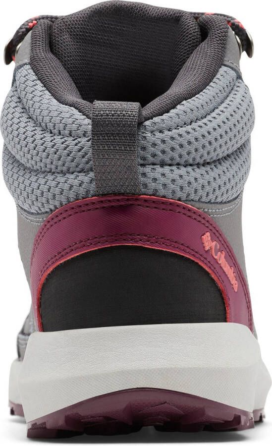 Columbia Trailstorm Peak Mid Wandelschoenen Dames Ademende Schoenen Dames Grijs Berry