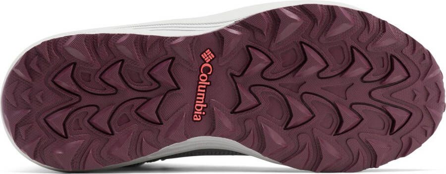 Columbia Trailstorm Peak Mid Wandelschoenen Dames Ademende Schoenen Dames Grijs Berry