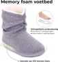 Comfeet Pantoffels Dames Sloffen Grijs Anti-slip - Thumbnail 6