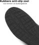 Comfeet Pantoffels Heren Sloffen Mocassins Zwart Anti slip - Thumbnail 3