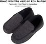 Comfeet Pantoffels Heren Sloffen Mocassins Zwart Anti slip - Thumbnail 12
