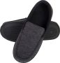 Comfeet Pantoffels Heren Sloffen Mocassins Zwart Anti slip - Thumbnail 9