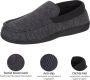 Comfeet Pantoffels Heren Sloffen Mocassins Zwart Anti slip - Thumbnail 10