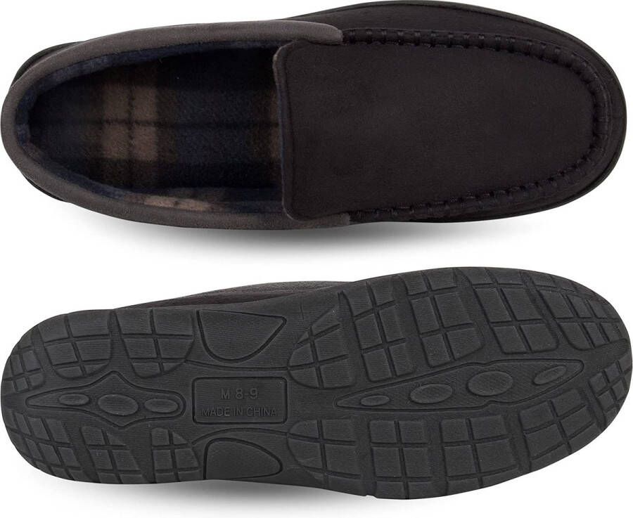 Comfeet Pantoffels Heren Sloffen Zwart Anti-slip