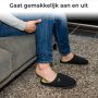 Comfeet Pantoffels Heren Sloffen Zwart Anti-slip - Thumbnail 2