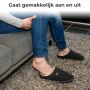 Comfeet Pantoffels Heren Sloffen Zwart Anti-slip - Thumbnail 8