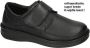 Comfort G- -Heren zwart geklede lage schoenen - Thumbnail 4