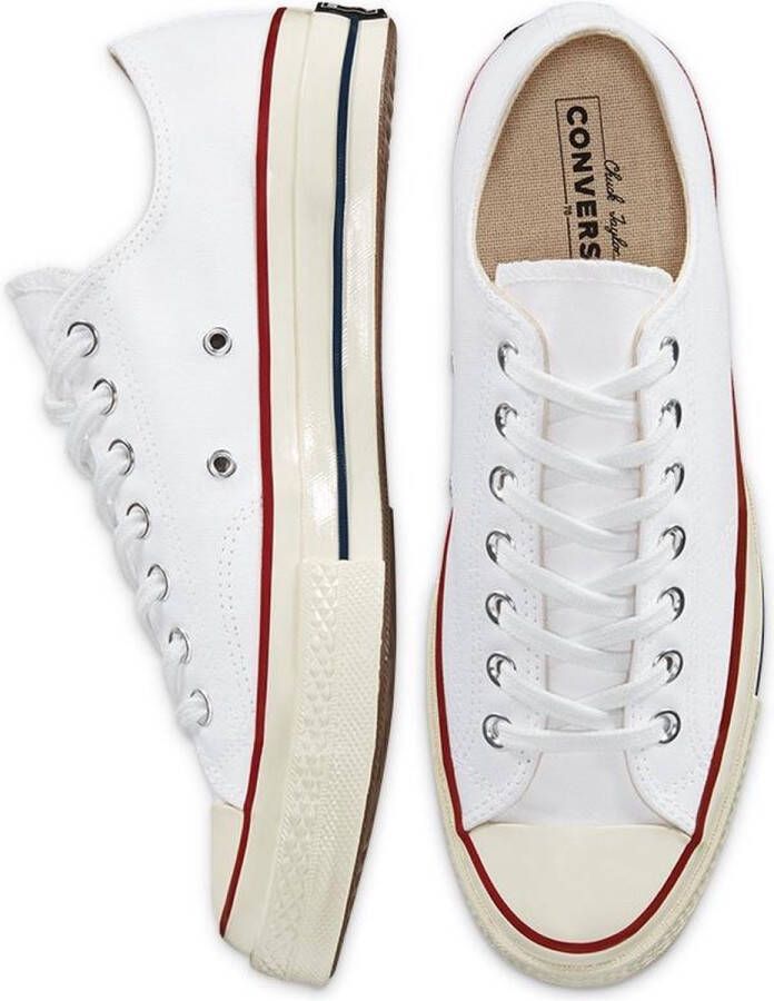 Converse Chuck 70 Classic Low Top Wit Sneaker 162065C