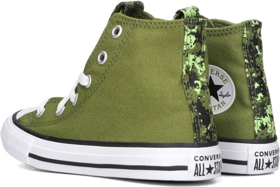 Converse Chuck Taylor All Star Digi Camo Hoge sneakers Jongens Groen